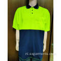 Heren pique veiligheid poloshirt korte mouw